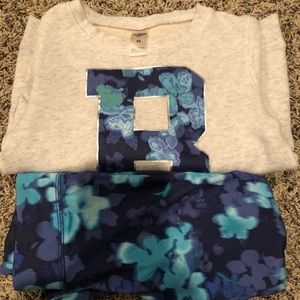 Oshkosh sweater and legging set